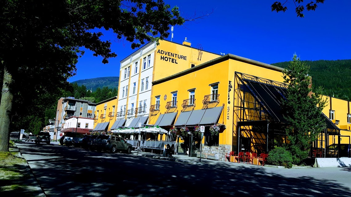 Empire Coffee, The Adventure Hotel, Nelson, BC