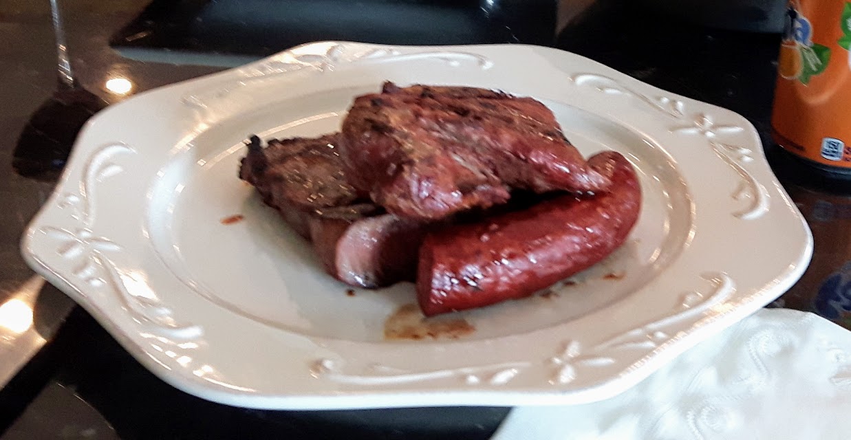 Venison Platter- Mule Deer Sausage, White Tailed Deer and Moose Steaks