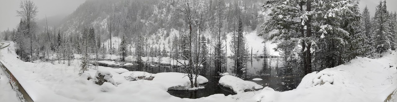 Panorama - Kaslo to New Denver Pass