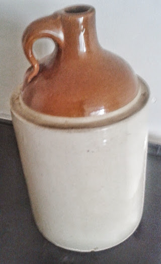 Image of a Medalta Whisky Jug